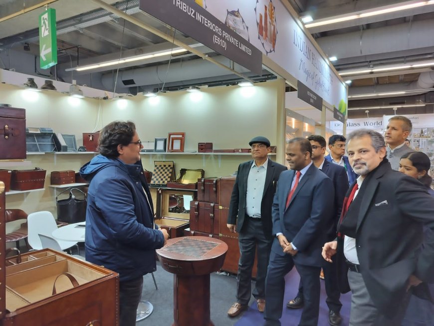 EPCH India Pavilion Inaugurated At Ambiente’24, Messe Frankfurt, Germany
