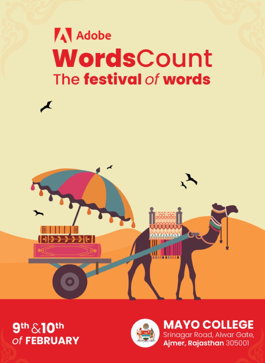 Adobe WordsCount Presents: The Festival of Words 2024- From Poetry to Politics