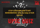 UPSC Sports Quiz - 2