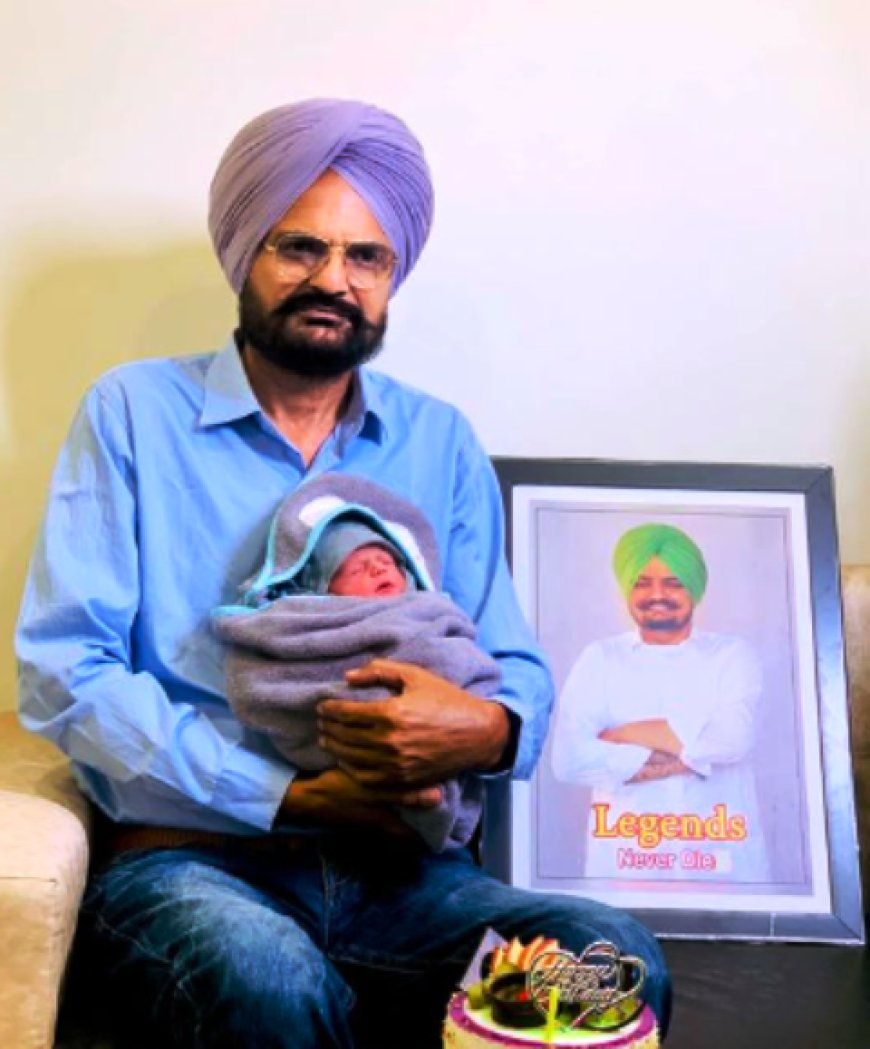 Sidhu Moose Wala's parents welcome baby boy