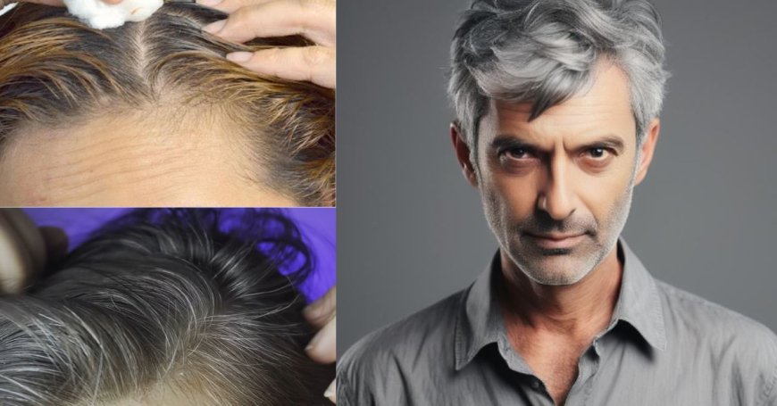 How To Turn Grey Hair Into Black Permanently Naturally At Home: Causes and Prevention for early 20's