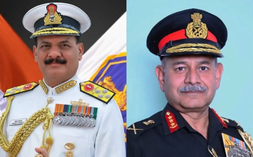 First Time: Classmates are Army and Navy chiefs 