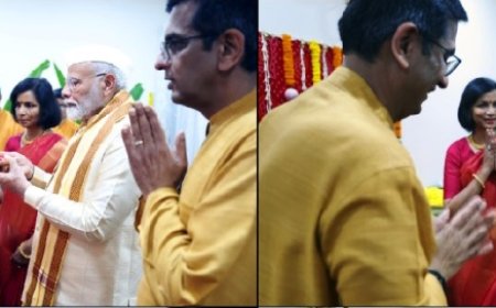 Row over PM Modi’s visit to Chief Justice's home