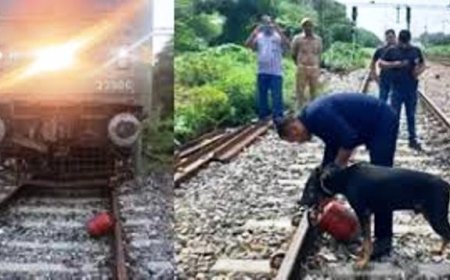 Detonators, Gas Cylinder Found On Rail Tracks In UP, MP