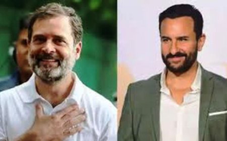 Saif Ali Khan praises Rahul Gandhi as a brave politician