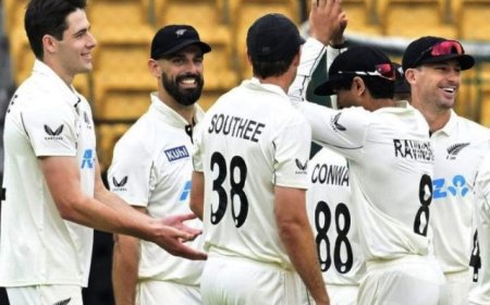 New Zealand Register Historic Win in India Since 1988
