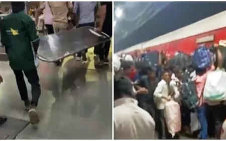 Stampede At Mumbai's Bandra Station Due To Diwali Rush, 9 Injured 