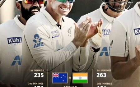 India Humiliated As New Zealand Wrap-Up Test Series 3-0