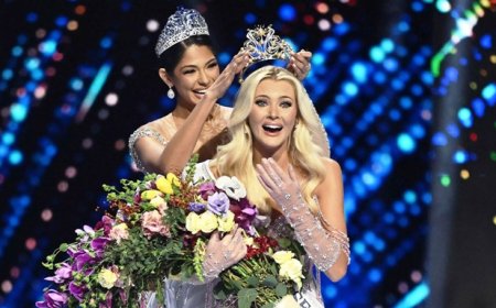 Denmark's Victoria Kjaer is Miss Universe 2024, Rhea Singha faltered