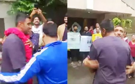 R Ashwin returns to Chennai, receives hero's welcome