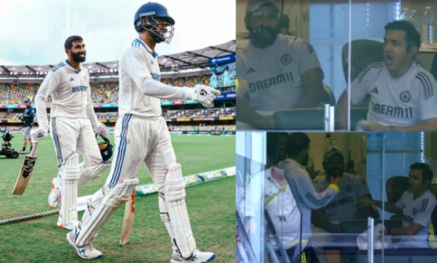 Akash-Bumrah help India avoid follow-on, dressing filled with joy