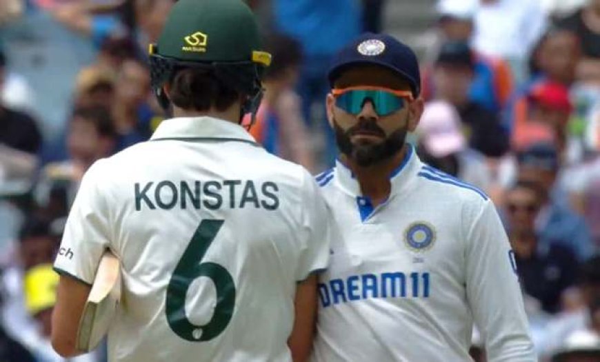 Virat Kohli escapes ban, Fined for Sam Konstas bust-up