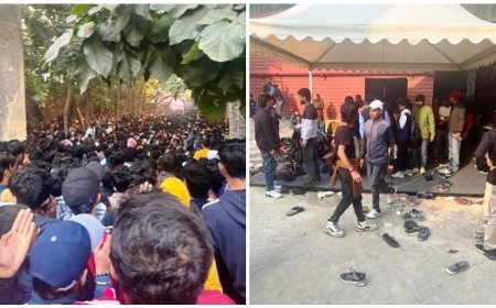Virat Kohli's Ranji Return: Crowd Frenzy At Delhi Stadium, Few Injured
