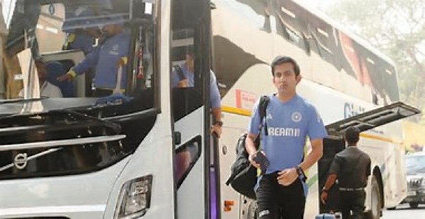 BCCI Guidelines Effect: Only A Bus Arranged For Team India In Kolkata