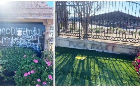 India Condemns Vandalism At Hindu Temple In California