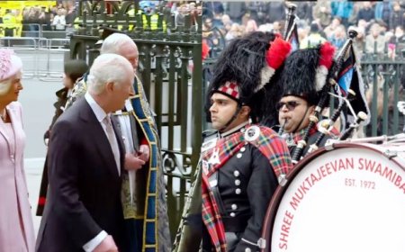 ‘Dhoom Machale’ welcome to King Charles