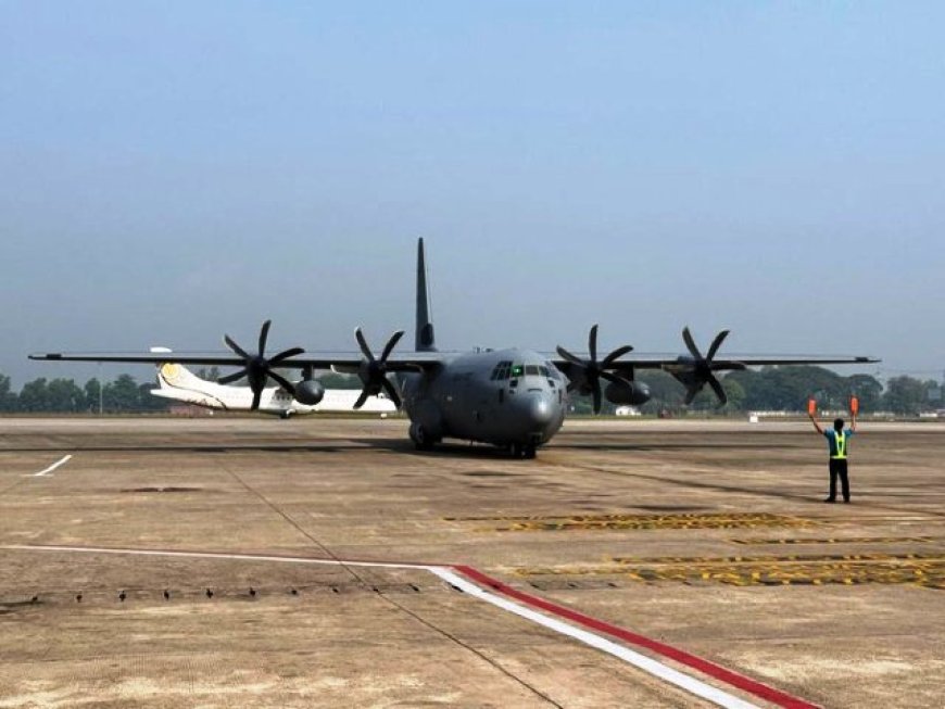 'First Responder:' Indian Aid, Rescue Team Reached Myanmar
