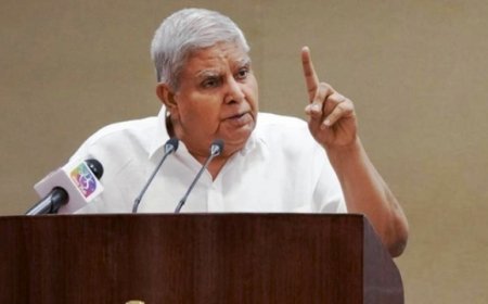 VP Dhankhar's Fresh Strike At Top Court