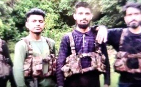 Pahalgam Terrorists Identified, Photo released