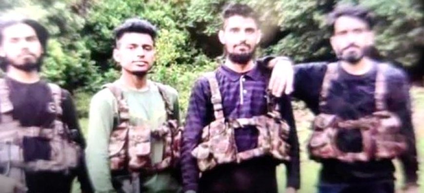 Pahalgam Terrorists Identified, Photo released