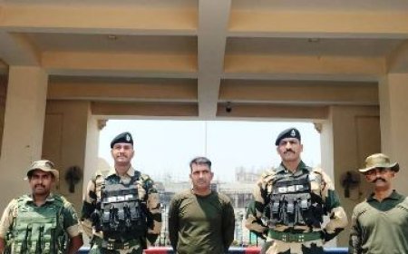 Pak returns BSF jawan to India After 20 days