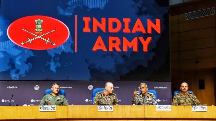 Indian Military bases, equipment operational, ready for next mission