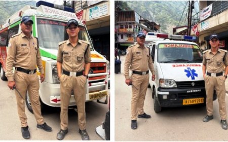 Hired Ambulances To Reach Kedarnath Fast!
