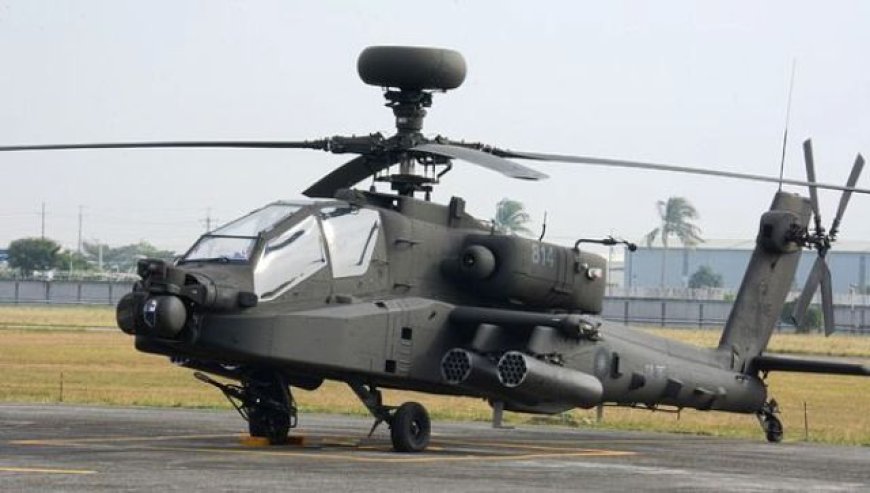 3 Apache Helicopters On Their Way To Jodhpur