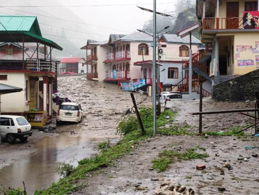 Cloudburst triggers massive landslide in Uttarakhand, 4 dead, several missing