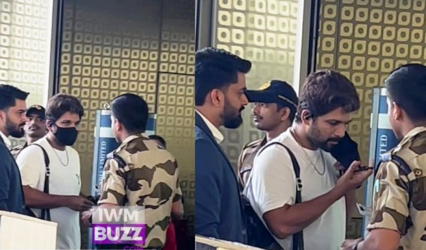 'Idhar Jhukna Padega:' Allu Arjun Asked To Remove Mask At Airport