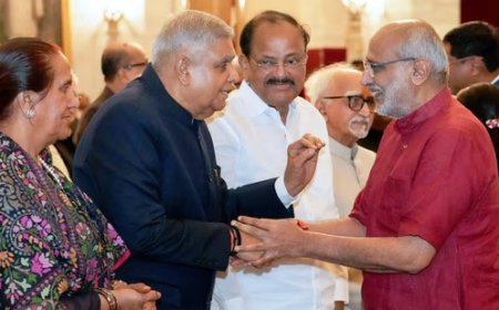 Jagdeep Dhankhar Makes First Public Appearance Since Resignation