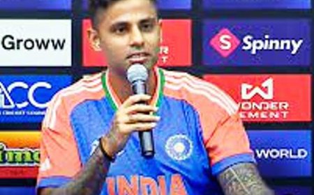 Suryakumar shuts down Pakistani reporter with witty remark