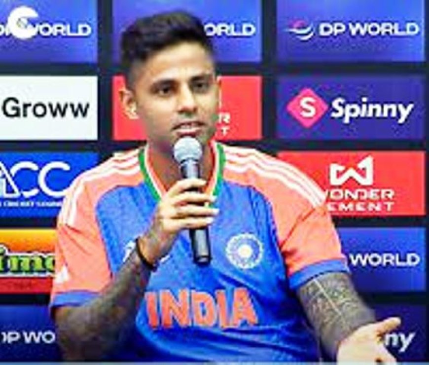 Suryakumar shuts down Pakistani reporter with witty remark