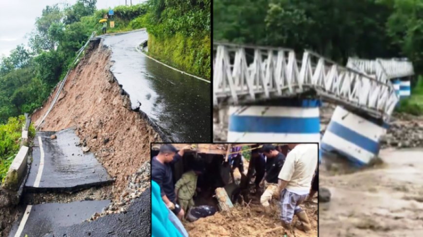 17 dead as heavy rain, landslides hit Darjeeling, Sikkim cut off